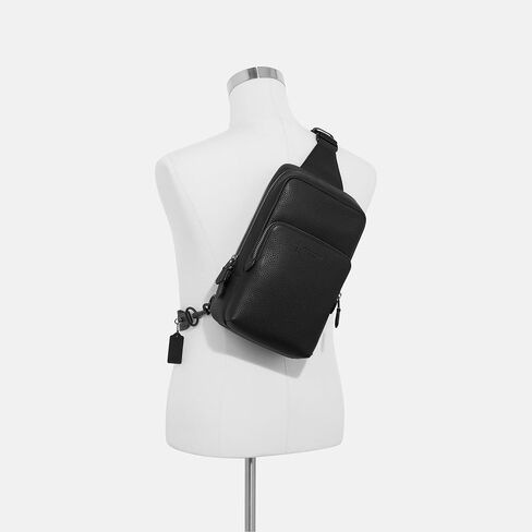 Coach Mens Gotham Pack, Black in Saudi Arabia