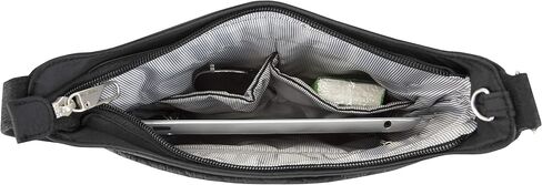 Travelon Anti-Theft Boho N/s Crossbody, Black, One Size in Kuwait