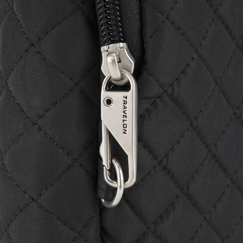 Travelon Anti-Theft Boho N/s Crossbody, Black, One Size in Kuwait