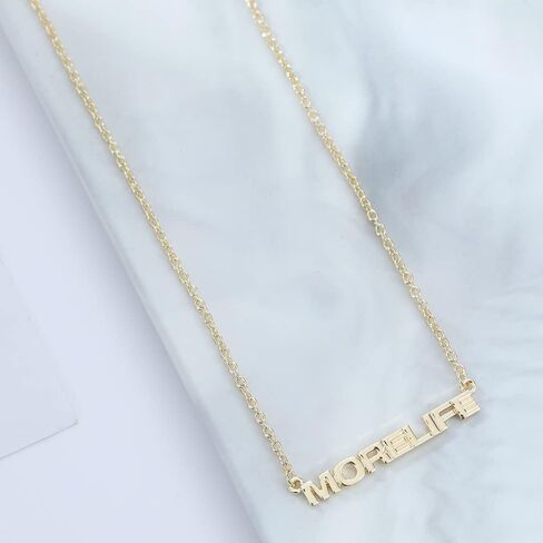 قلادة دريك ميرش مور لايف من يووس، مجوهرات مغني الراب للنساء والفتيات، معدن، خليط معدني, معدن, خليط معدني in Kuwait