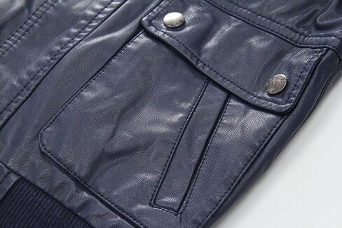 جاكيت LJYH للأولاد من الجلد الصناعي معاطف خارجية in Kuwait