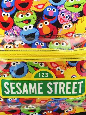 حقيبة ظهر مدرسية للأولاد والبنات من Sesame Street Gang Elmo مقاس 40.64 سم (مقاس واحد، متعددة الألوان)، متعددة الألوان، مقاس واحد، كلاسيكية, متعدد الألوان, One Size in Saudi Arabia