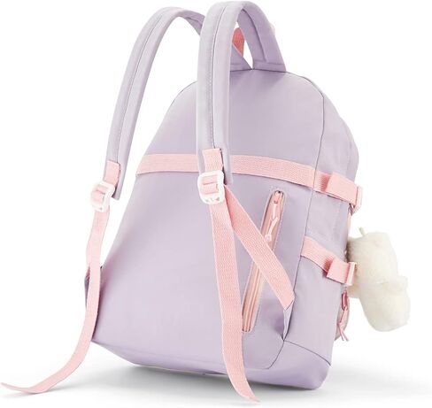 Kawaii Backpack For School Cute Aesthetic Kids Elementary Kindergarten With Kawaii Pin And Accessories Chains Mochilas Escolares Para Niñas Toddler Backpack For Girls, Purple in Kuwait