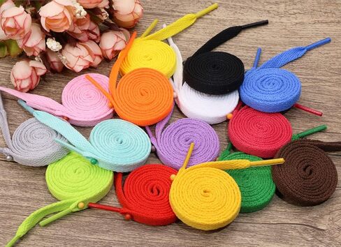 Tupalizy 20 Colors Shoe Laces for Sneakers Flat Shoe Strings for Athletic Running Shoes Gym Golf Shoes Boots,33Inch, 20 Pairs in Saudi Arabia