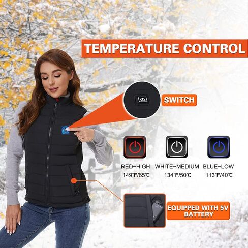 سترة CapEyes ساخنة، ملابس دافئة خفيفة الوزن تعمل بشحن USB للرجال والنساء مع حزمة بطارية للصيد/المشي لمسافات طويلة in Kuwait