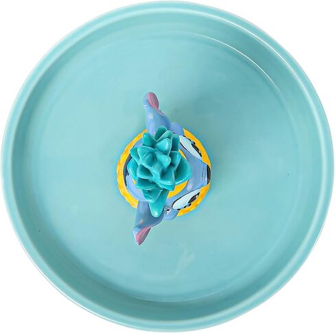 Disney Lilo & Stitch Ring Holder Jewelry Dish - Resin 3D Stitch Ring Dish - Official License Jewelry Tray for Engagement Ring in Saudi Arabia