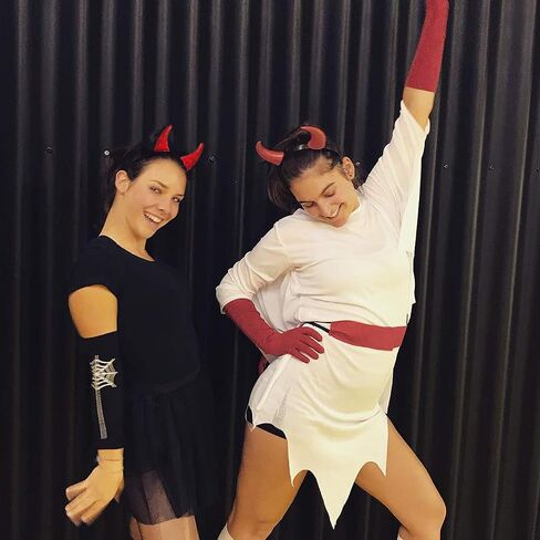 ZITULRY Halloween Devil Horns Headband for Women Halloween Hairwear Halloween Hair Hoop Jewelry for Cosplay Decoration in Kuwait