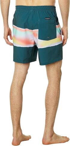 Quiksilver Men's Standard Surfsilk Air-Brush 17 Volley Swim Trunk Boardshort in Saudi Arabia