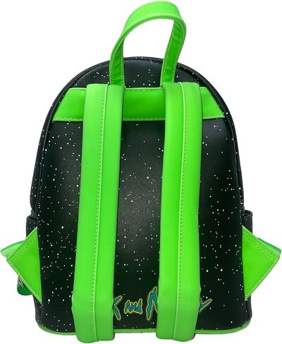 Loungefly Rick and Morty Glow in the Dark Womens Double Strap Shoulder Bag Purse in Saudi Arabia