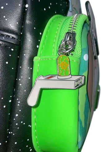 Loungefly Rick and Morty Glow in the Dark Womens Double Strap Shoulder Bag Purse in Saudi Arabia