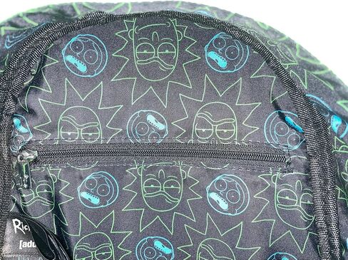 Loungefly Rick and Morty Glow in the Dark Womens Double Strap Shoulder Bag Purse in Saudi Arabia