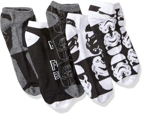 STAR WARS Stormtrooper Darth Vader 5 Pack Low Cut Socks in Saudi Arabia