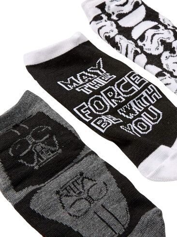 STAR WARS Stormtrooper Darth Vader 5 Pack Low Cut Socks in Saudi Arabia