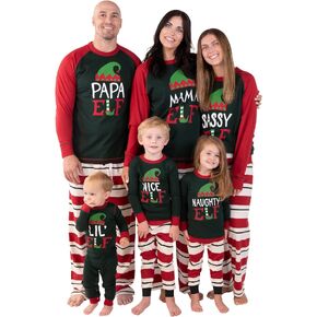Lazy One Lights Out Matching Family Christmas Pajamas, Matching Christmas PJs For Family, Adult, Teen, Kid, and Baby Pajamas in Saudi Arabia