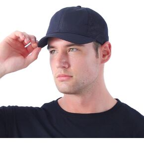 KCZAKA Quick Dry Net Short Brim Baseball Cap Unisex Back Mesh Breathable Snapack Trucker Caps Adjustable Umpire Hats SS115