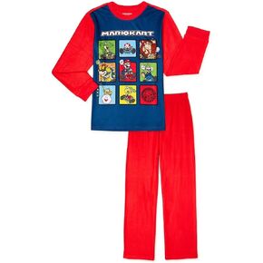 Nintendo Boys Super Mario Brothers 2 Piece Pajamas Sleep Set in Kuwait