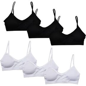 POWER UNICO FLOWER Girls Seamless Training Bra with Removable Pads Girls Sports Bra