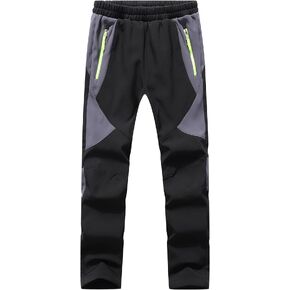 DAFENGEA Kids Snow Ski Pants Hiking Boys Girls Outdoor Waterproof Windproof Fleece Warm Snowboard Pants