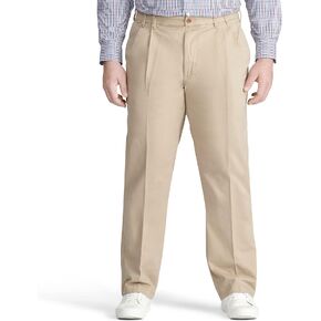 بنطال IZOD الرجالي الكبير والطويل ذو الثنيات المطاطية in Saudi Arabia
