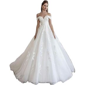 Wedding Dresses for Bride Plus Size Ball Gown Crystal Rhinestone Belt Lace Up Sweetheart Tulle Bride Dress 2023