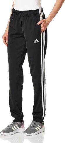 adidas Women's Size Essentials Fleece Tapered Cuff Pants, Black, X-Large/Tall in Saudi Arabia