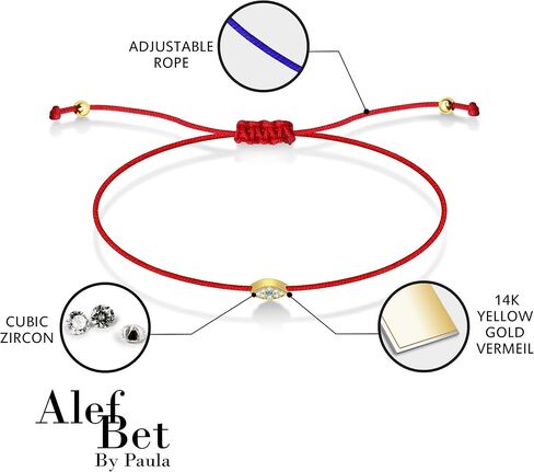 أساور ألف بيت من باولا بسلسلة حمراء من أساور حماية القدر مع عين الشر المتلألئة للحظ والبركات، تصميم للجنسين in Kuwait