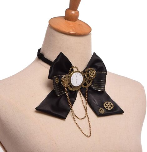 BLESSUME Steampunk ربطة عنق على الطراز القوطي ربطة عنق كلاسيكية عتيقة in Kuwait
