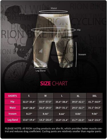 سراويل قصيرة مبطنة لركوب الدراجات للسيدات من RION، سراويل ضيقة للدراجات in Kuwait