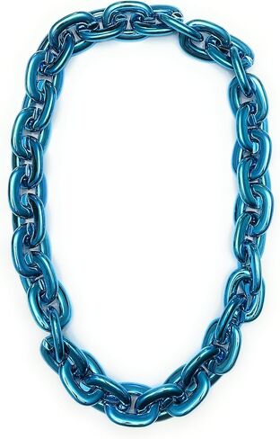 سلاسل كبيرة - قلادة مقاس 32 بوصة - لعشاق الرياضة وكرة القدم وأزياء الهالوين ومغني الراب in Kuwait