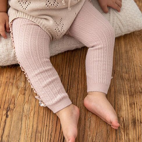 5 Pack Baby Little Girls Ruffle Lace Accessories Ankle Cable Knit Leggings Pants Kids Footless Tights Stocking in Saudi Arabia