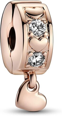 Pandora Infinite Hearts Sparkling Dangling Clip Charm in Saudi Arabia