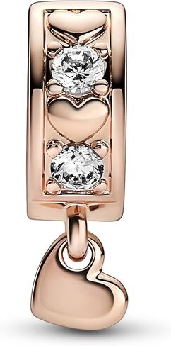Pandora Infinite Hearts Sparkling Dangling Clip Charm in Saudi Arabia
