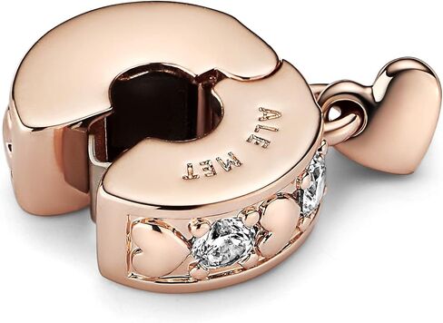 Pandora Infinite Hearts Sparkling Dangling Clip Charm in Saudi Arabia
