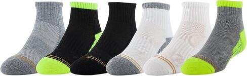 جوارب رياضية ربع سنوية Ultra Tec للأولاد من GOLDTOE، 6 أزواج in Kuwait