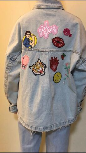 Cute-Patch Girl Gang High Maintenance Embroidered Iron on Patch in Saudi Arabia