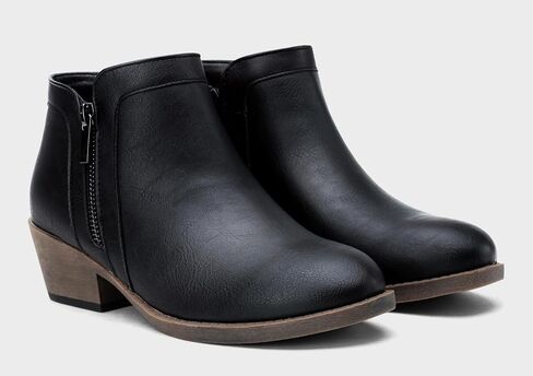 Jeossy Women's 9618 Classic Ankle Boots Slip on Chunky Heel Boots for Women in Saudi Arabia