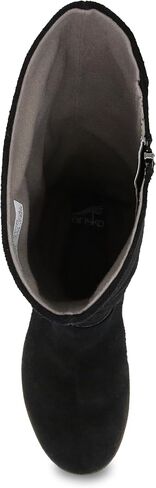 Dansko Dalinda Women's Super Stylish Tall Shaft Boot - Waterproof Leather and Construction with Rubber Outsole and Leather Stacked Heel for Long-Lasting Style in any Weather in Saudi Arabia