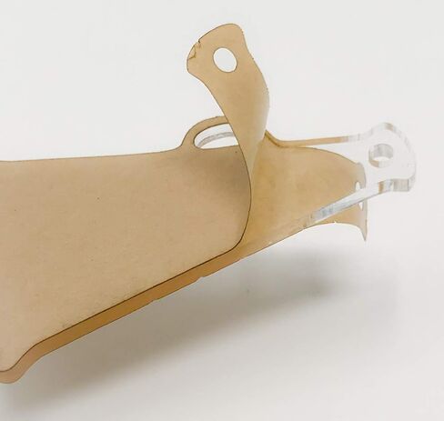 Acrylic 3" Cheer Megaphone 10 Pack with Hardware and Cut Files for Custom Keychains | Acrylic Keychain Blanks | 1/8in Cast Acrylic | Made in the USA by My Local Maker in Saudi Arabia