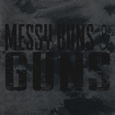 Grunt Style Messy Buns & Guns - Women's T-Shirt in Saudi Arabia