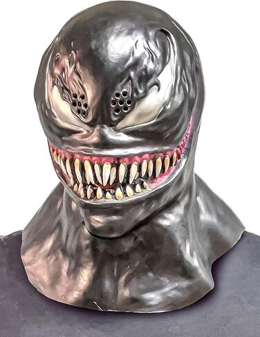 CHAALLTHION TOYS Venom Mask أقنعة اللاتكس التنكرية لقناع الهالوين in Kuwait