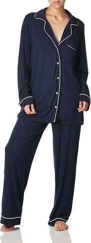 Barefoot Dreams LUXE MILK JERSEY PIPED PAJAMA in Saudi Arabia