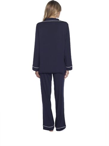 Barefoot Dreams LUXE MILK JERSEY PIPED PAJAMA in Saudi Arabia