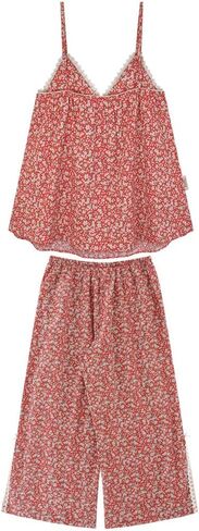 ULLALA Pajamas for women Flaming Sleeveless Two piece Red in Kuwait