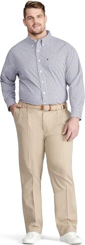 IZOD Men's Big and Tall Performance Stretch Pleated Pant in Saudi Arabia