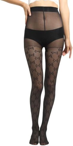 Sahabowi Women's Sheer Tights, High Waist Pantyhose, Vintage Control Top Stockings,Shaping Pantyhose Slimming Butt Lifting in Kuwait
