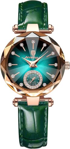 NN BEN NEVIS Watch, Watches for Women with Elegant Leather Strap, Fashion Analog Creative Diamond Dial Wrist Watch, Jewelry Gift for Wedding Anniversary Birthday in Saudi Arabia