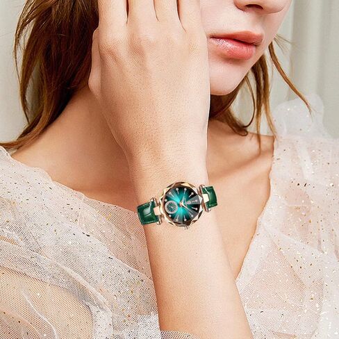 NN BEN NEVIS Watch, Watches for Women with Elegant Leather Strap, Fashion Analog Creative Diamond Dial Wrist Watch, Jewelry Gift for Wedding Anniversary Birthday in Saudi Arabia