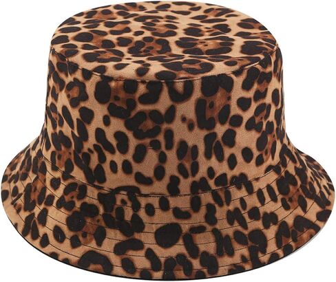 Joylife Animal Print Bucket Hat Novelty Pattern Sun Hats Reversible Packable Fishing Cap for Women, Men in Saudi Arabia