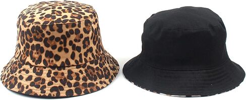 Joylife Animal Print Bucket Hat Novelty Pattern Sun Hats Reversible Packable Fishing Cap for Women, Men in Saudi Arabia