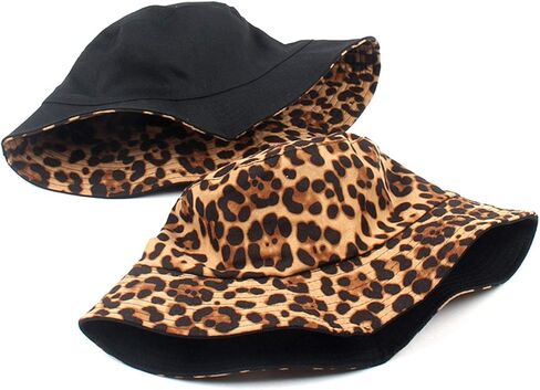 Joylife Animal Print Bucket Hat Novelty Pattern Sun Hats Reversible Packable Fishing Cap for Women, Men in Saudi Arabia